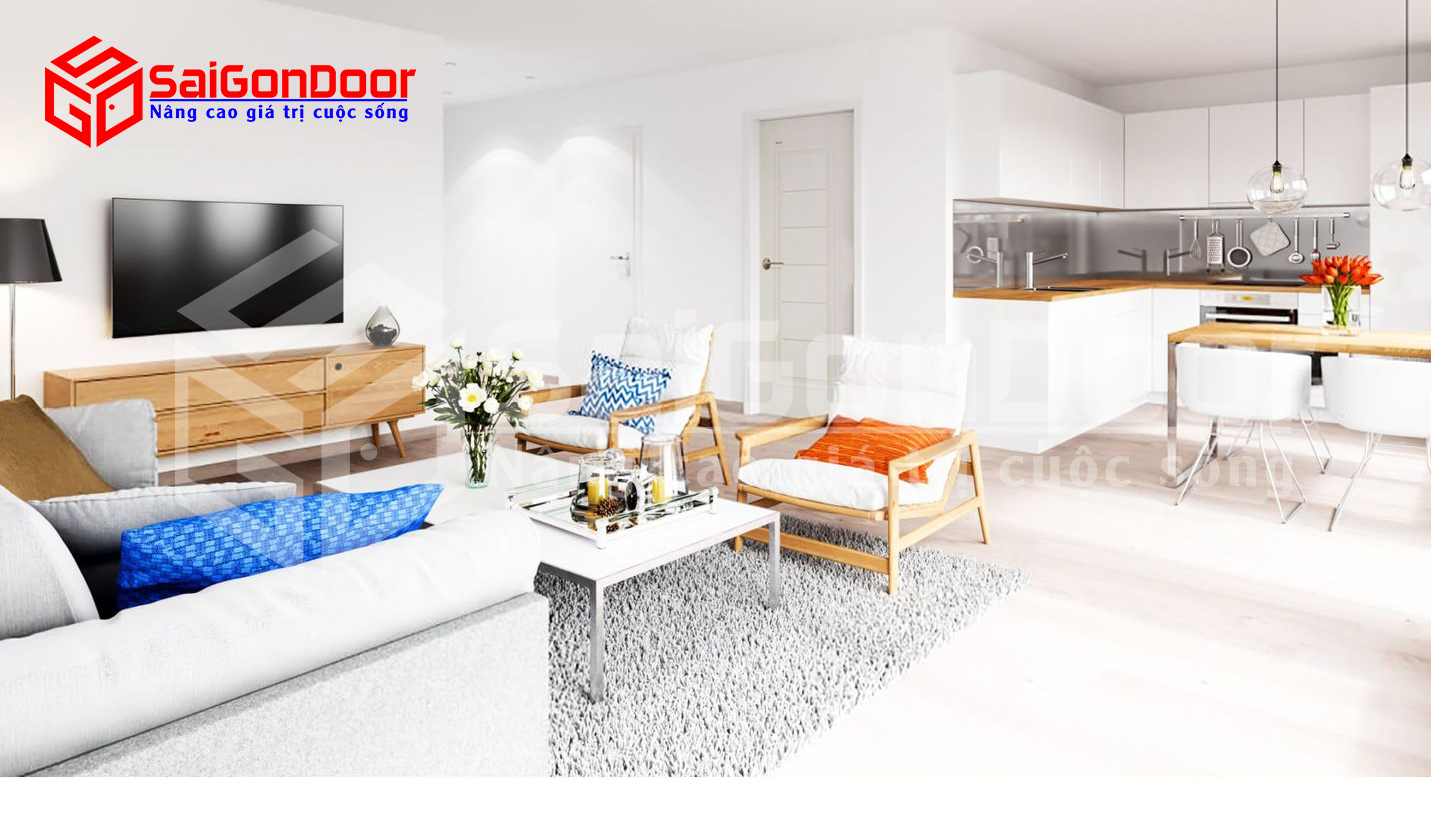 Cần lựa chọn kiểu dáng và màu sắc cửa phù hợp với không gian nội thất căn phòng